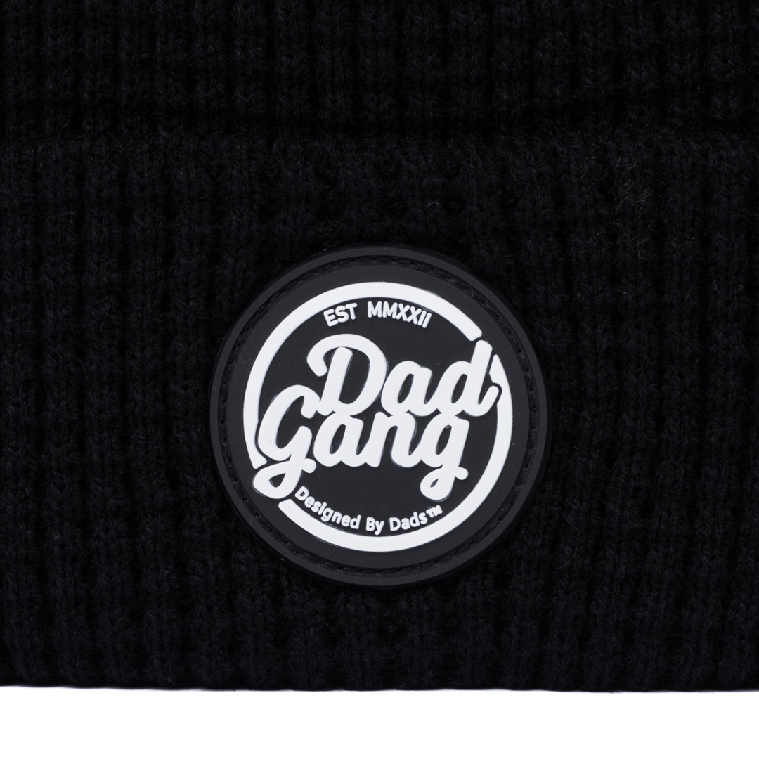 Dad Gang Beanie Box (Black and Olive) 2 Pack