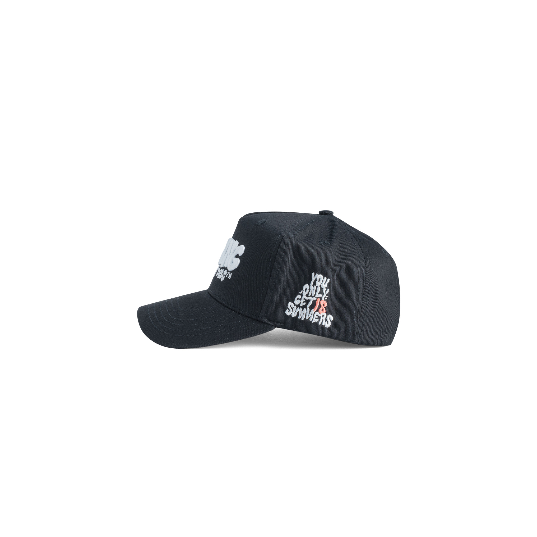 Time Flies Hat - Black