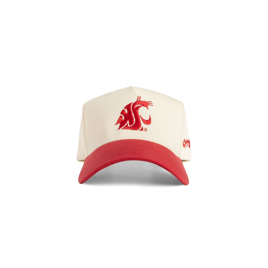 WSU Logo Hat Cream – - Main Image
