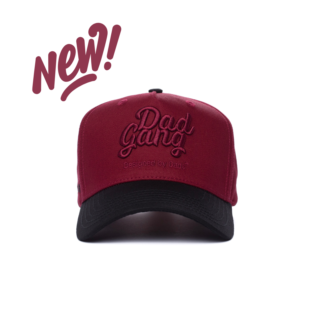 Maroon Dad Gang Logo Hat