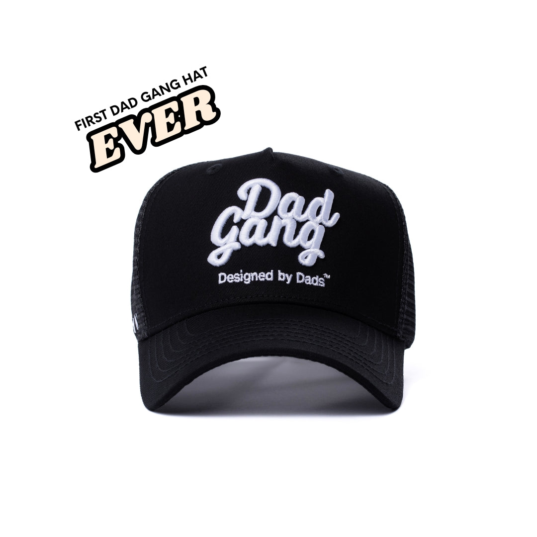 Dad Gang Trucker Black/White – - Main Image