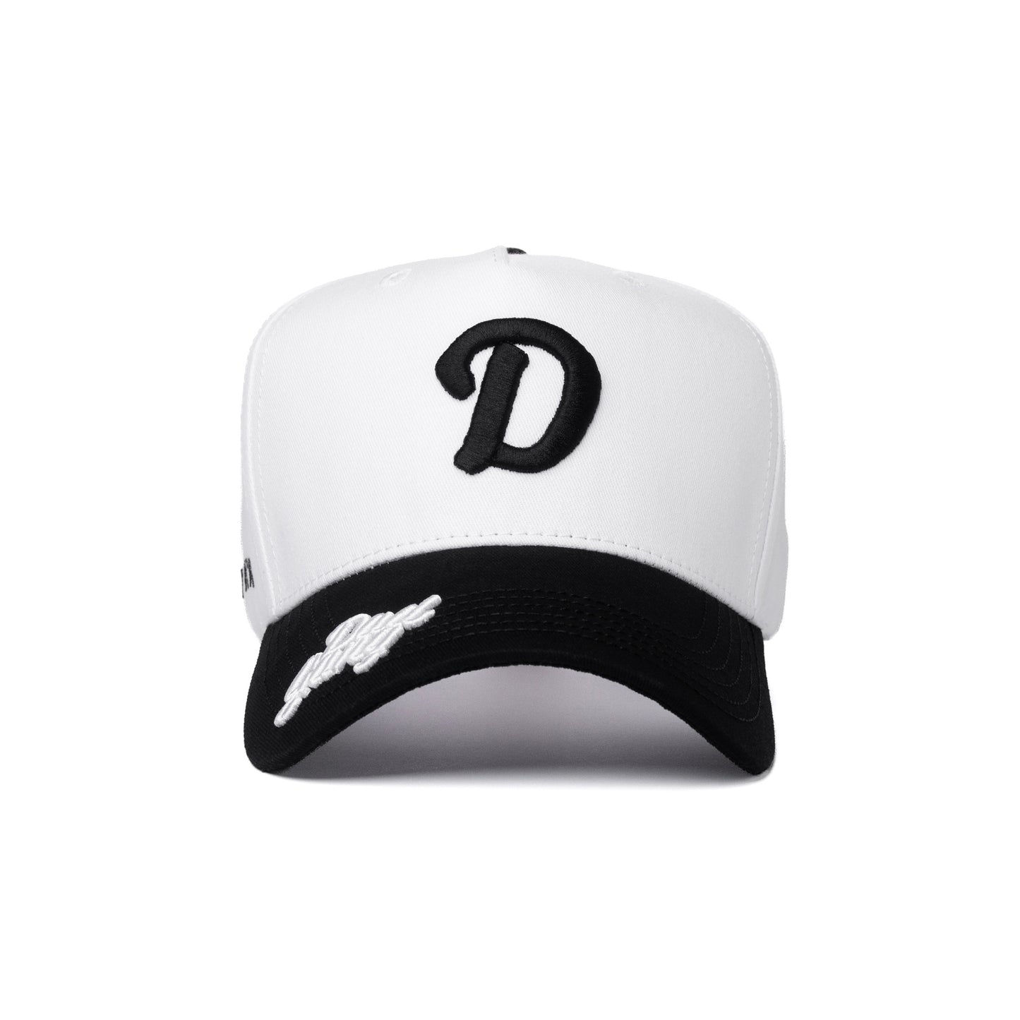 On The Brim - White/Black Logo