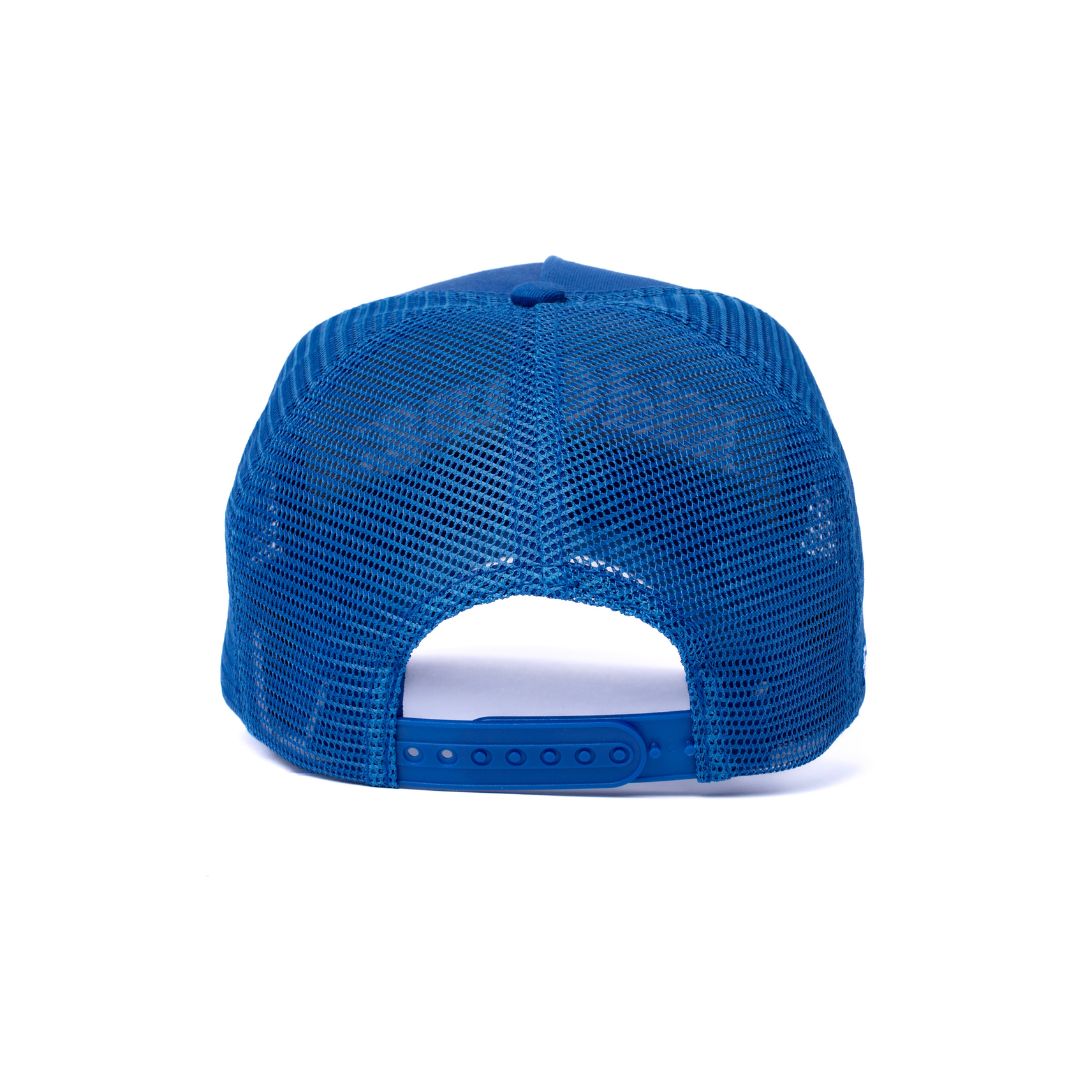 Kid Gang Wordmark - Blue Trucker