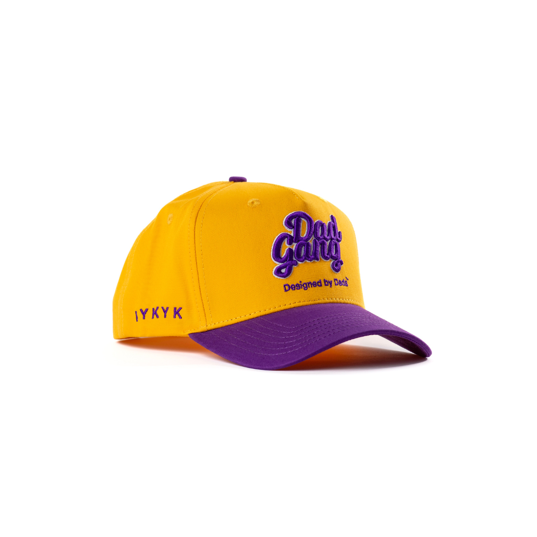 Purple & Gold Logo Hat