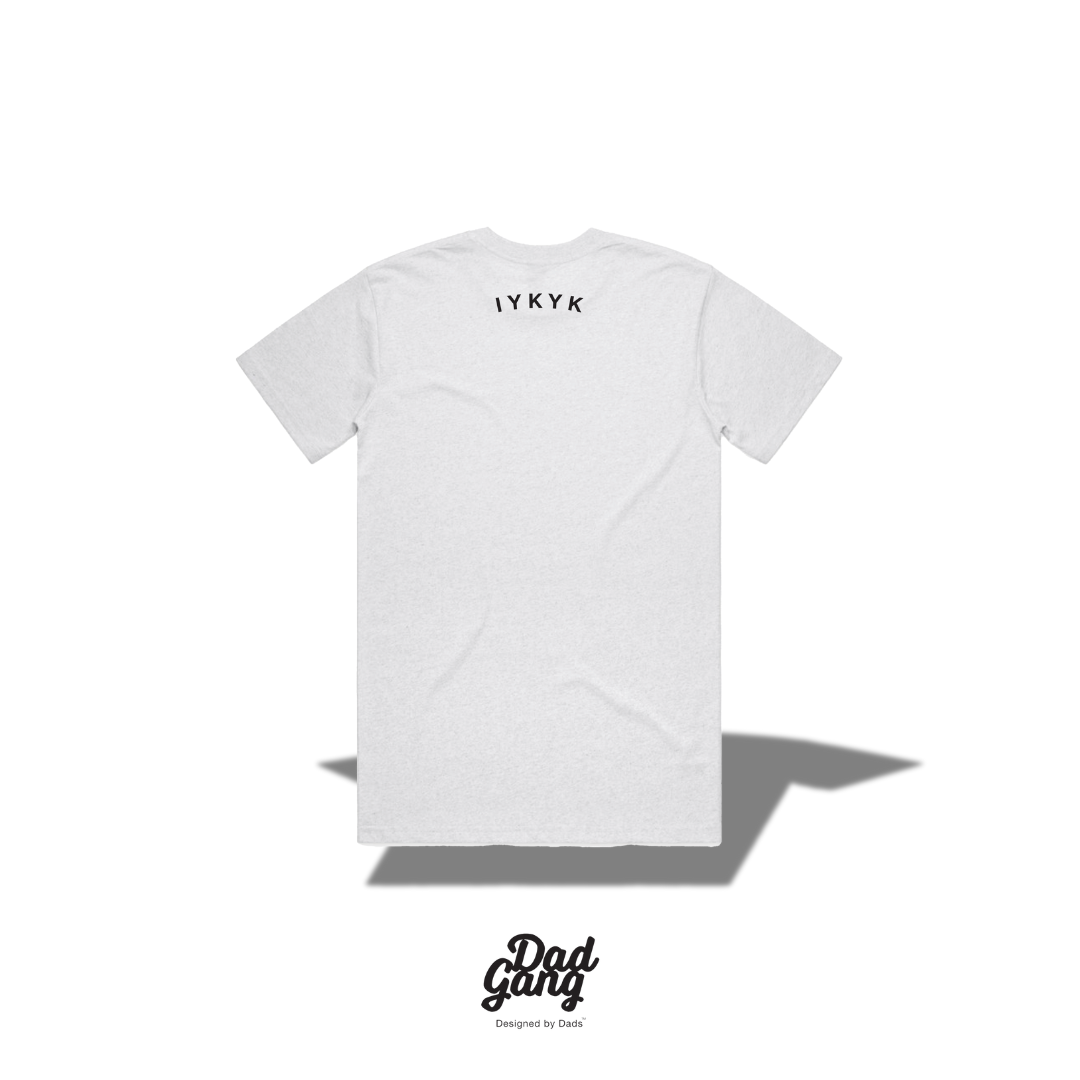 DG Tee - Presence Over Presents White Heather