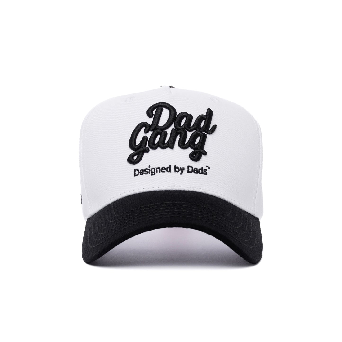 White & Black Logo Hat