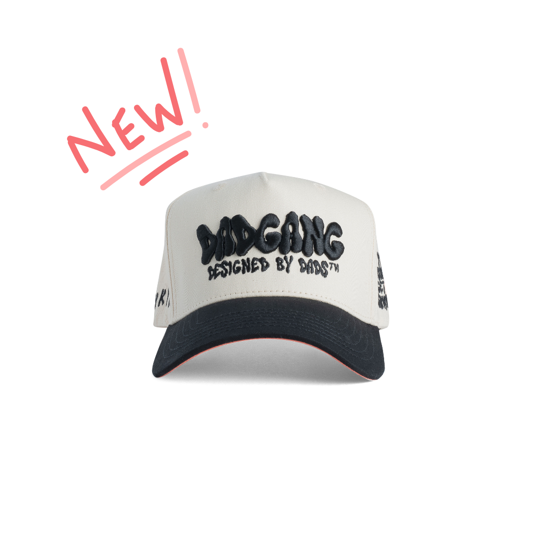 Time Flies Hat - Cream