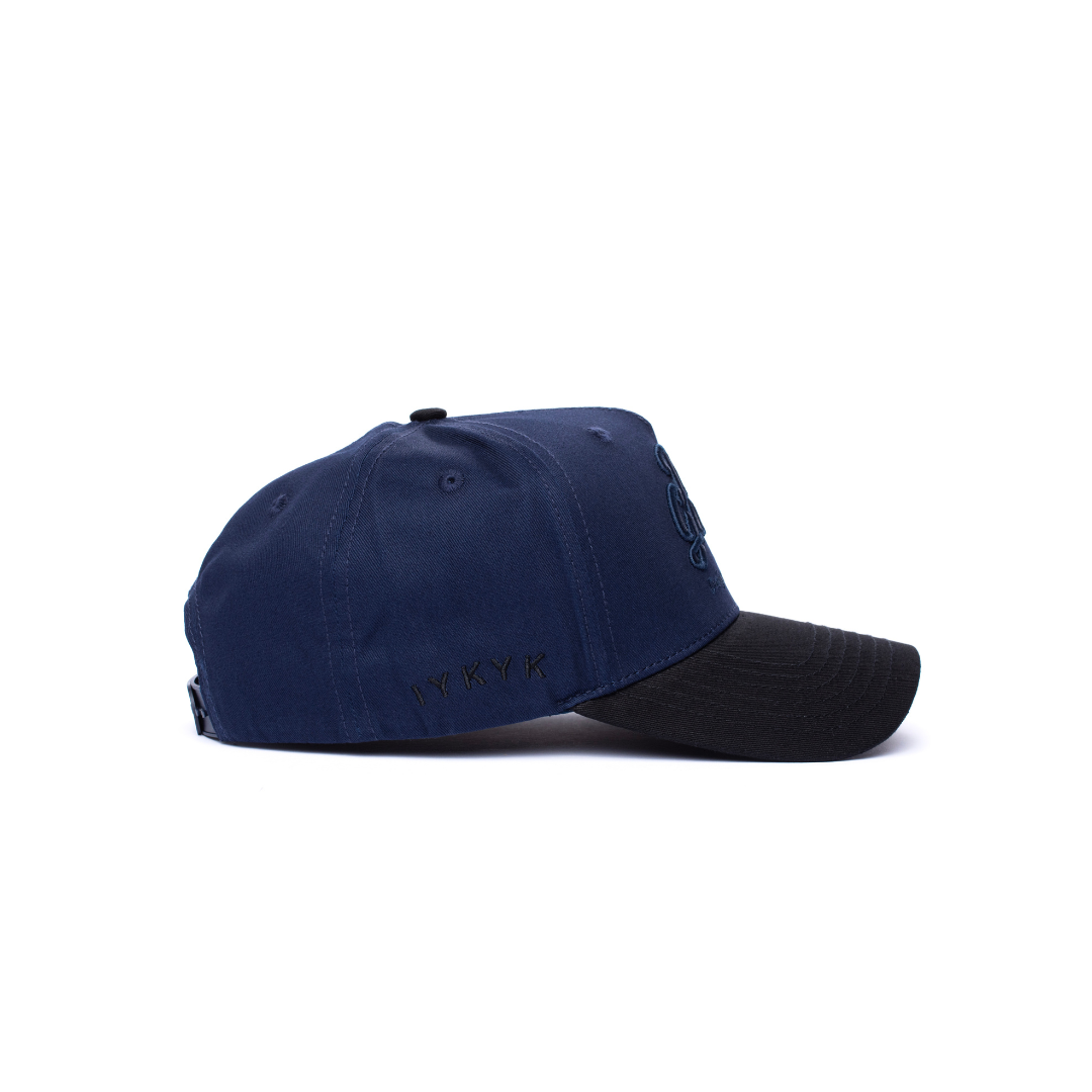 Navy on Navy (black brim)