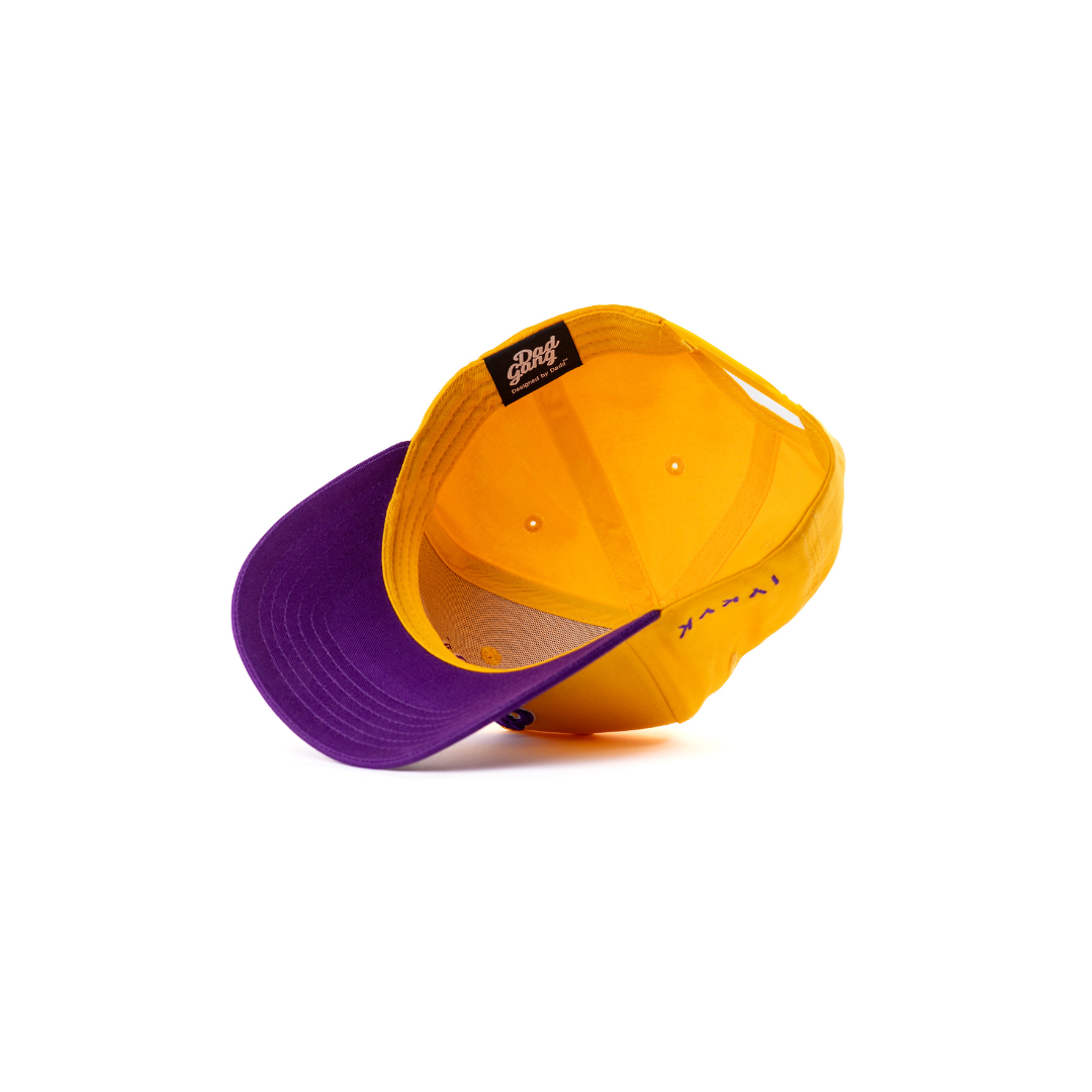 Purple & Gold Logo Hat