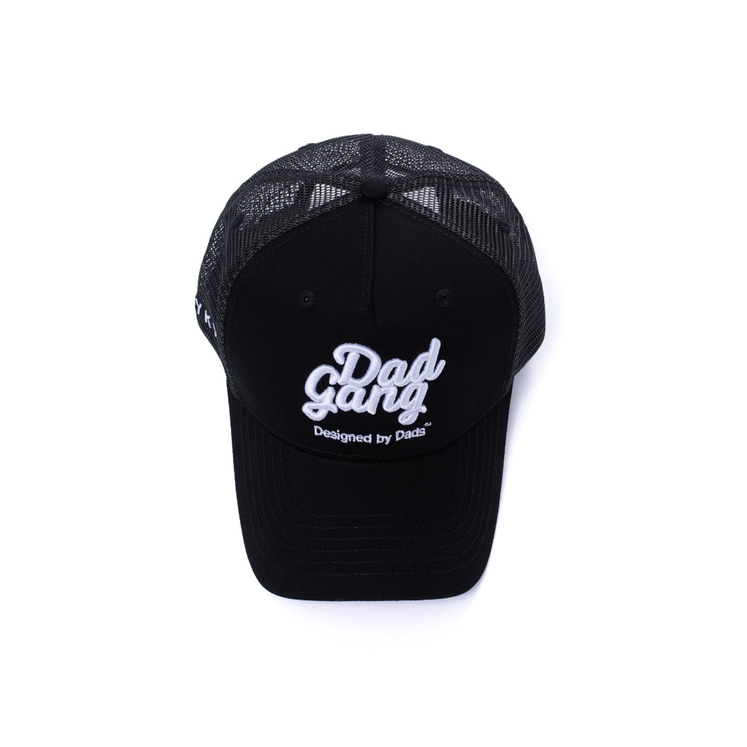 Dad Gang Trucker - Black/White