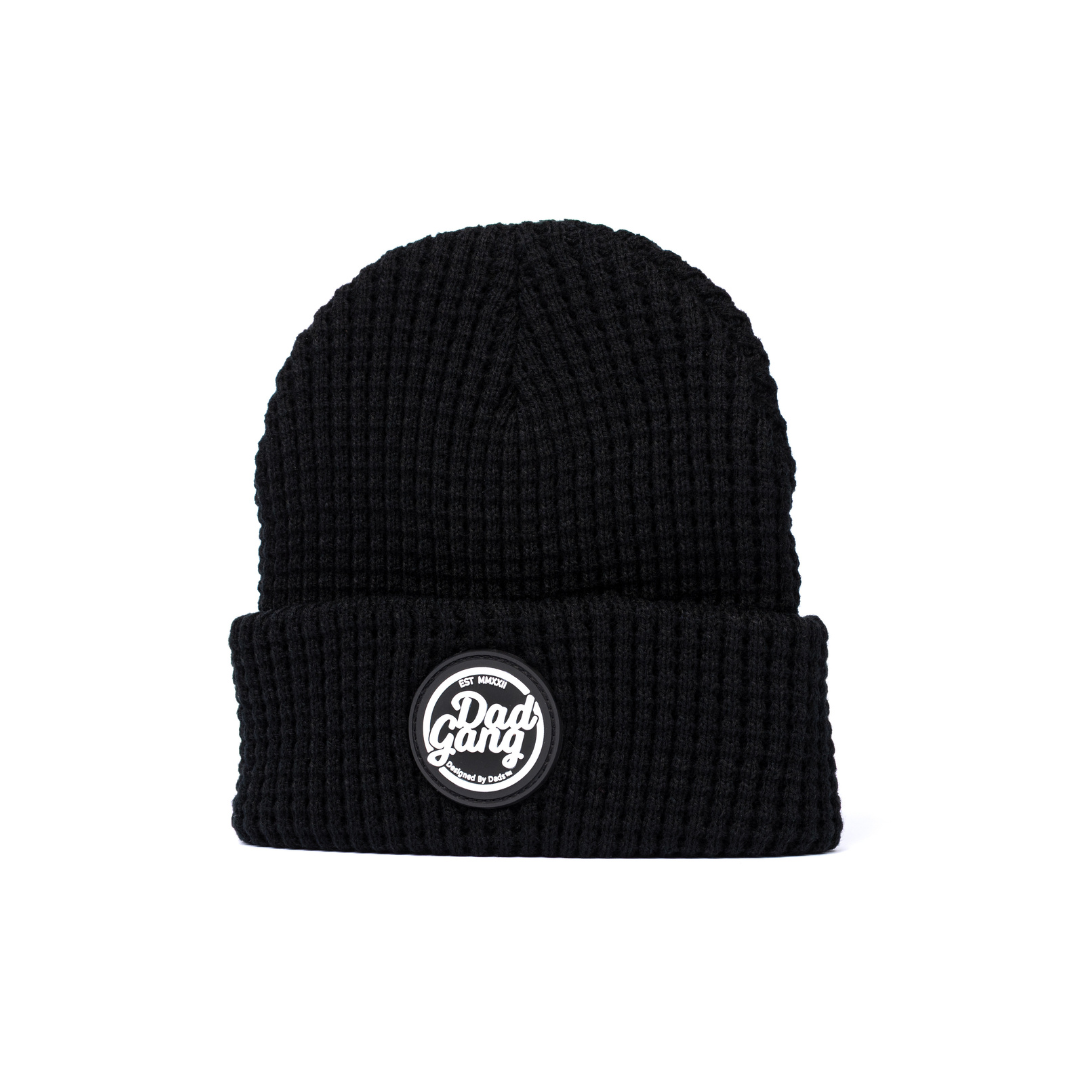 Dad Gang Beanie Box (Black and Olive) 2 Pack