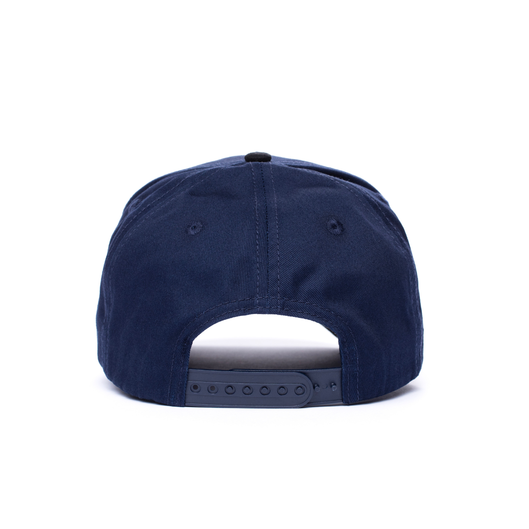 Navy on Navy (black brim)