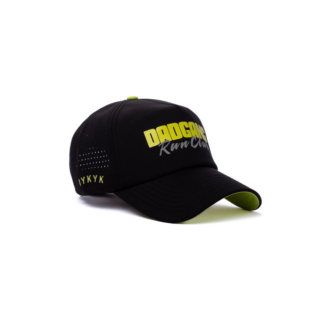 Dad Gang Run Club - Black & Neon Yellow