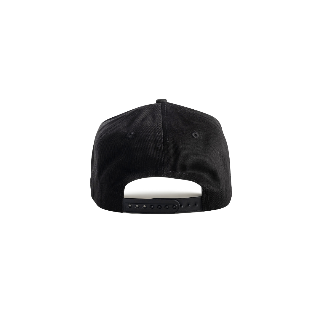 Reflective Bill Black/Silver Horsepower