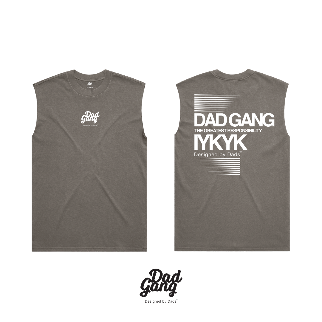 DG Tank - Stone Washed Logo Hit