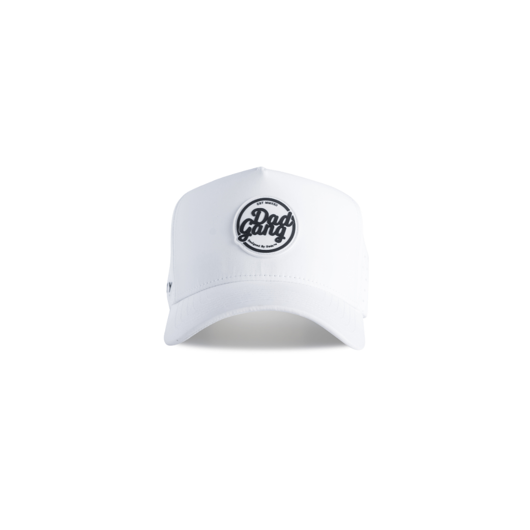White Athletic DadGang Seal