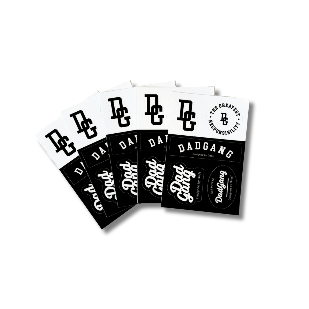 Dad Gang Logo Sticker Pack