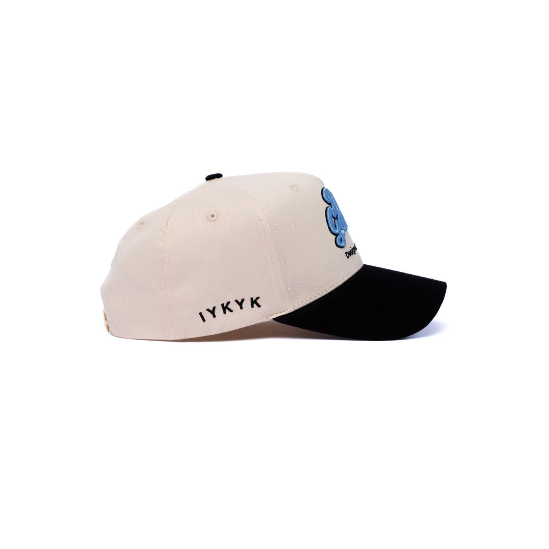 Dad Gang Logo Hat - Blue & Cream