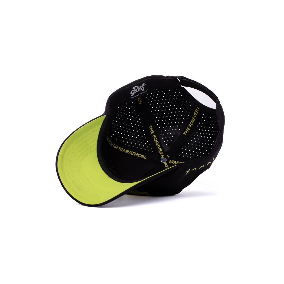 Dad Gang Run Club - Black & Neon Yellow