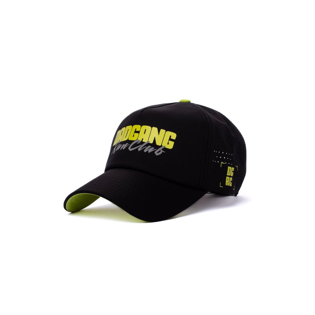 Dad Gang Run Club - Black & Neon Yellow