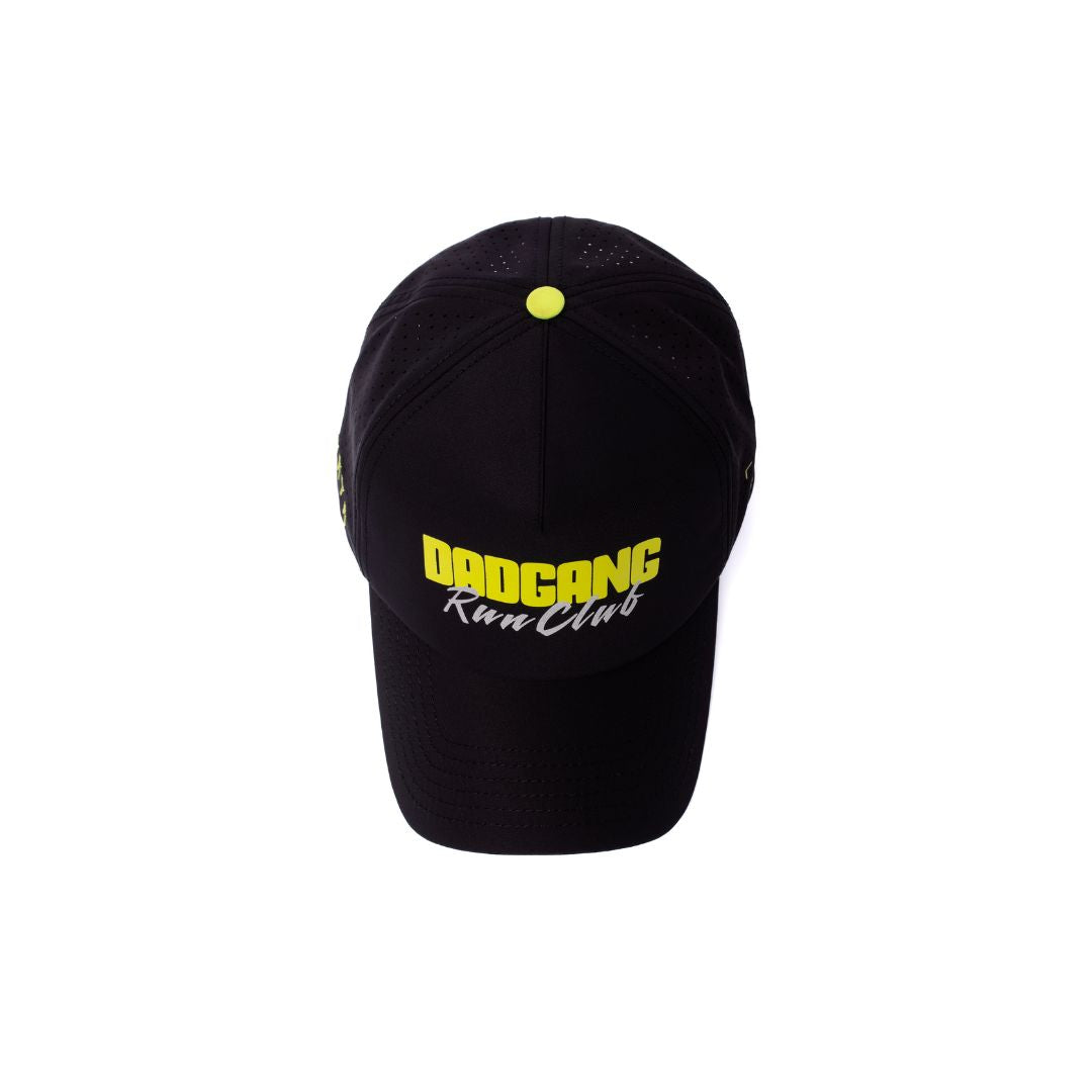 Dad Gang Run Club - Black & Neon Yellow