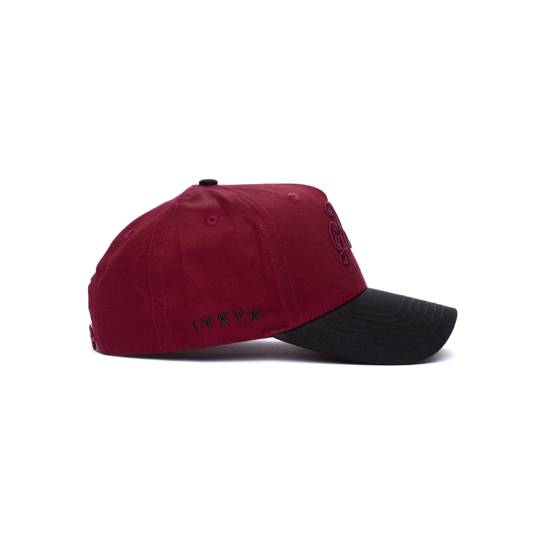 Maroon Dad Gang Logo Hat