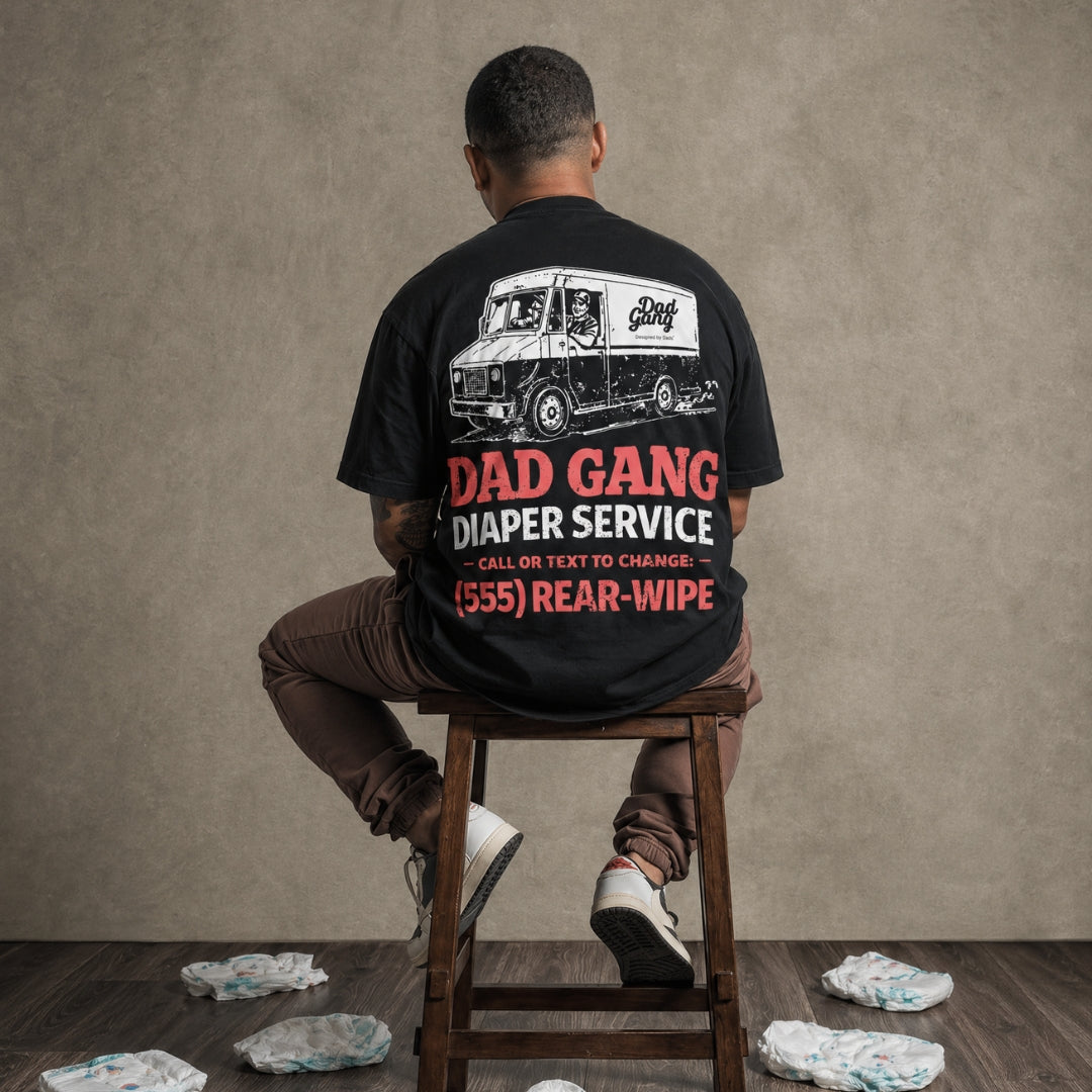 DG Tee - Diaper Service Black