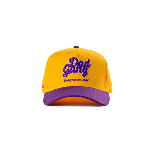 Purple & Gold Logo Hat