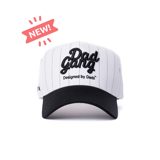 Dad Stripes - Pinstripe Logo Hat