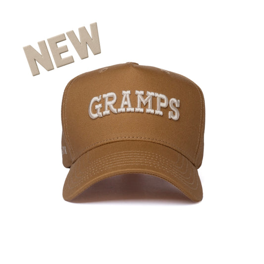 Gramps Hat (Brown/Cream)