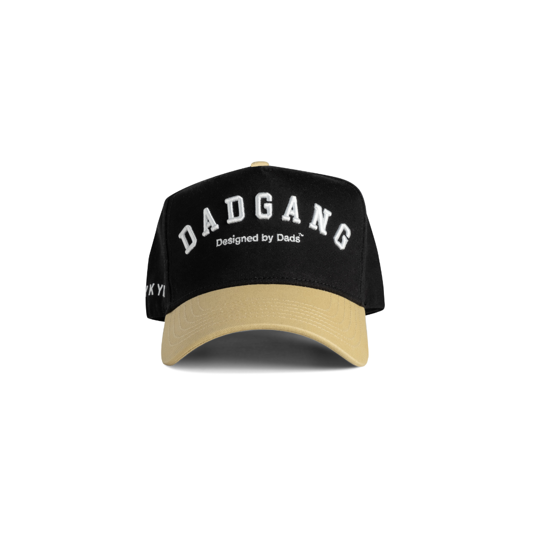 Dad Gang Script Black & Gold