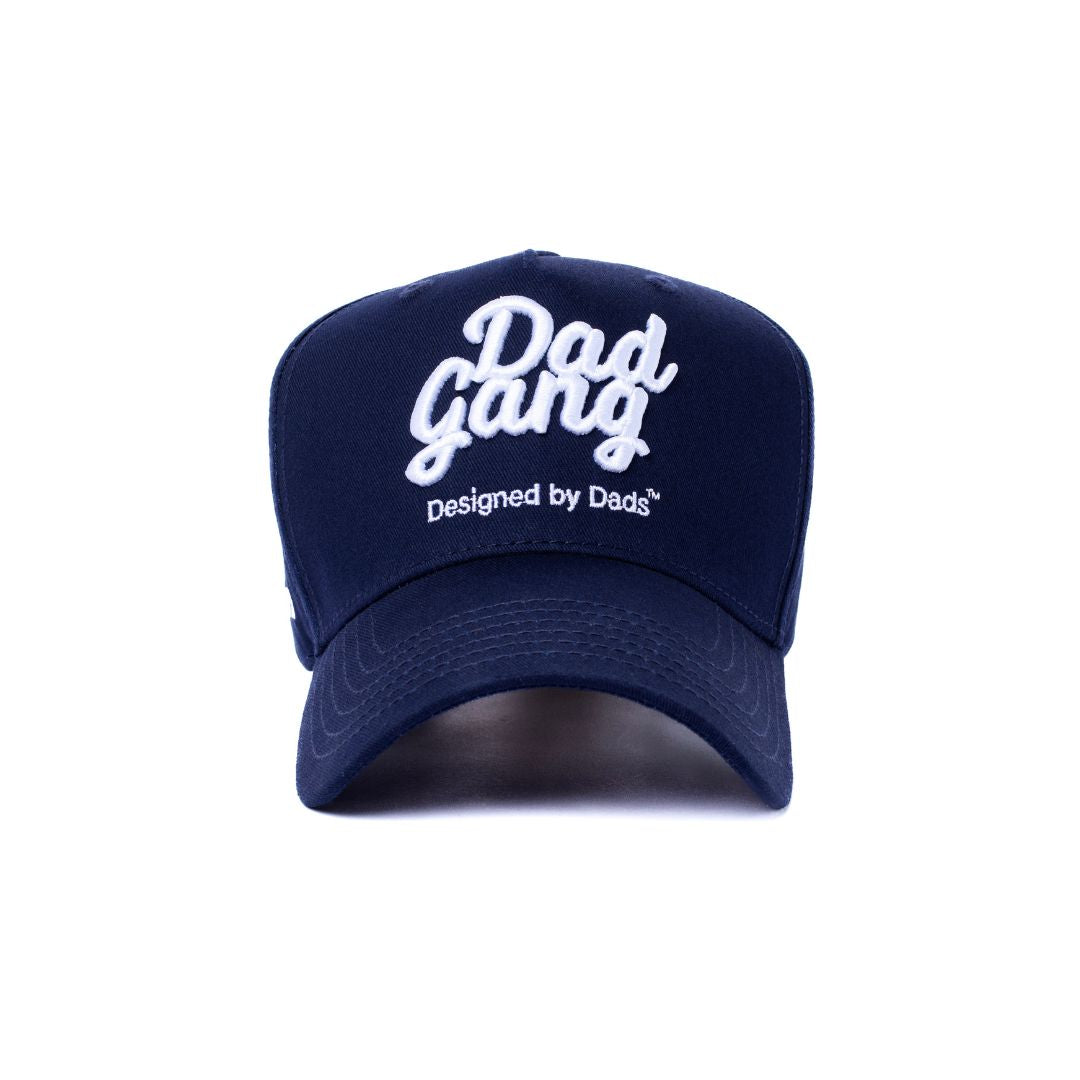 Navy & White Logo Hat