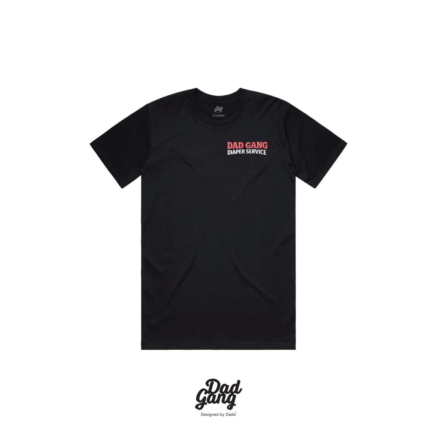 DG Tee - Diaper Service Black