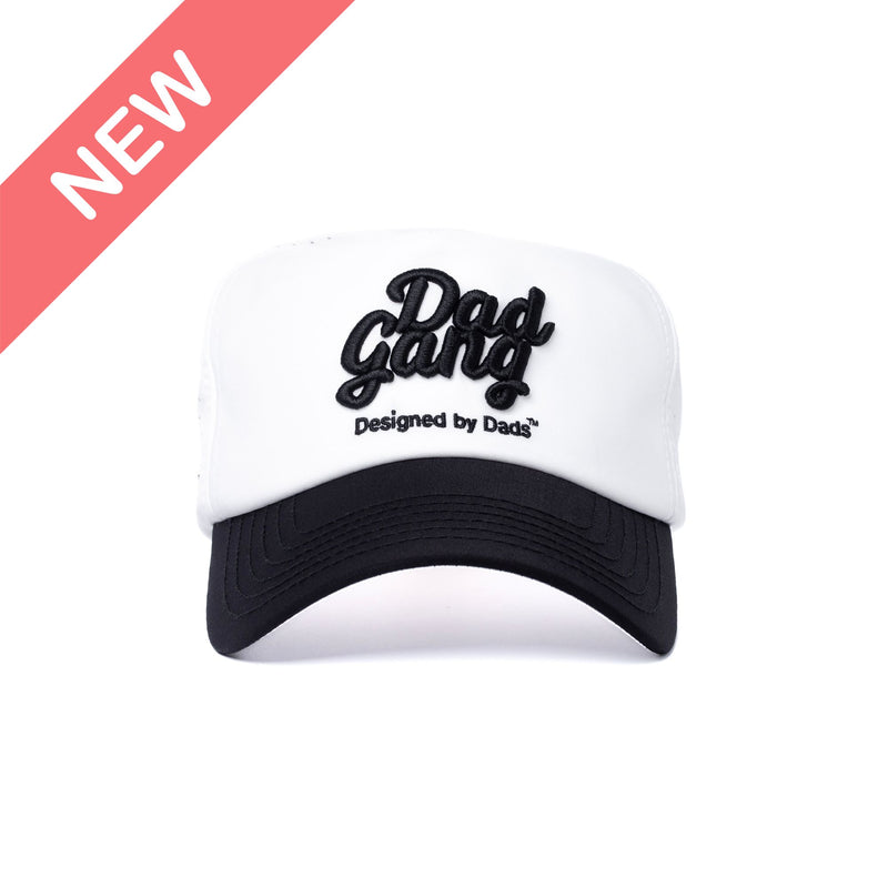 The Runner Hat - White/Black