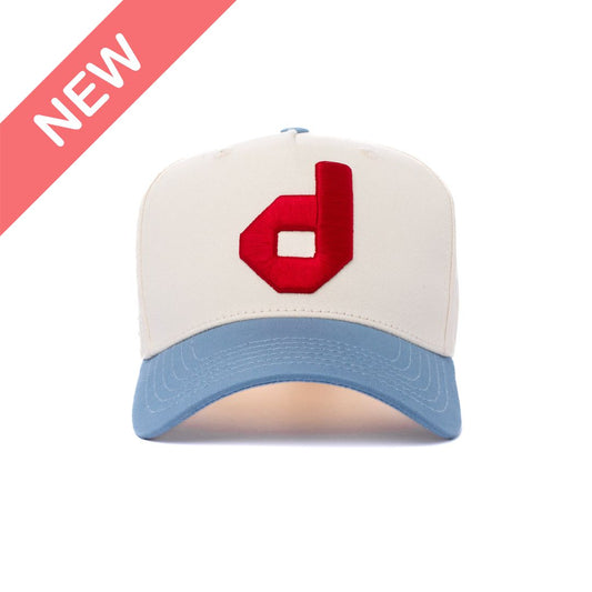 The Pixel - D Logo (red/cream/blue)