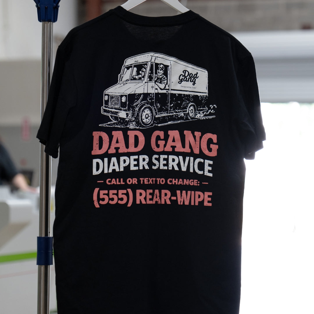 DG Tee - Diaper Service Black