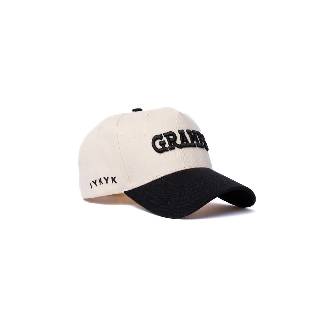Gramps Hat (Cream/Black)