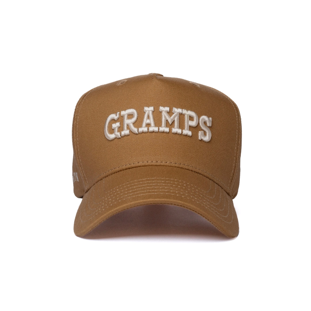 Gramps Hat (Brown/Cream)