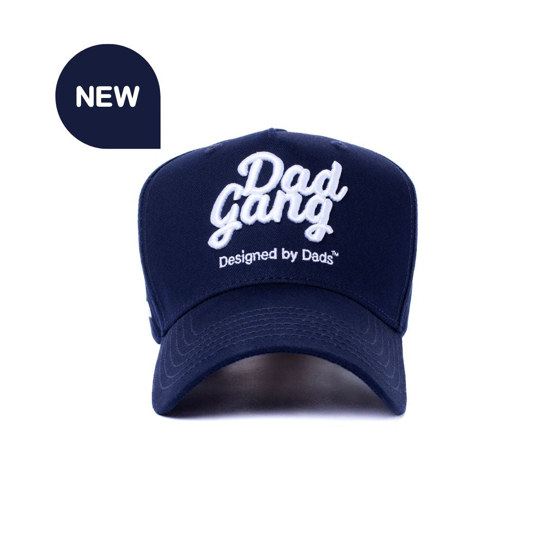 Navy & White Logo Hat