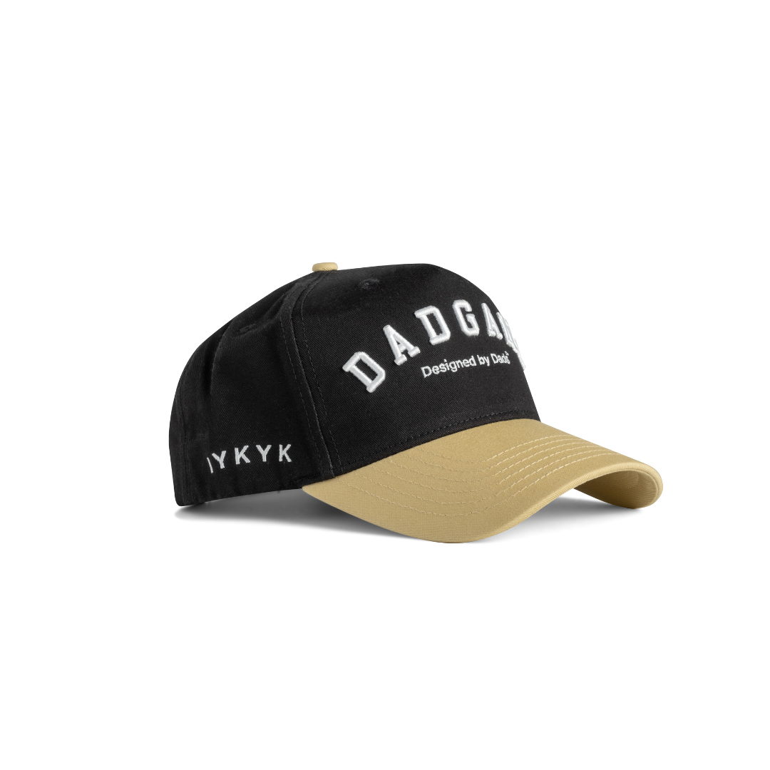 Dad Gang Script Black & Gold