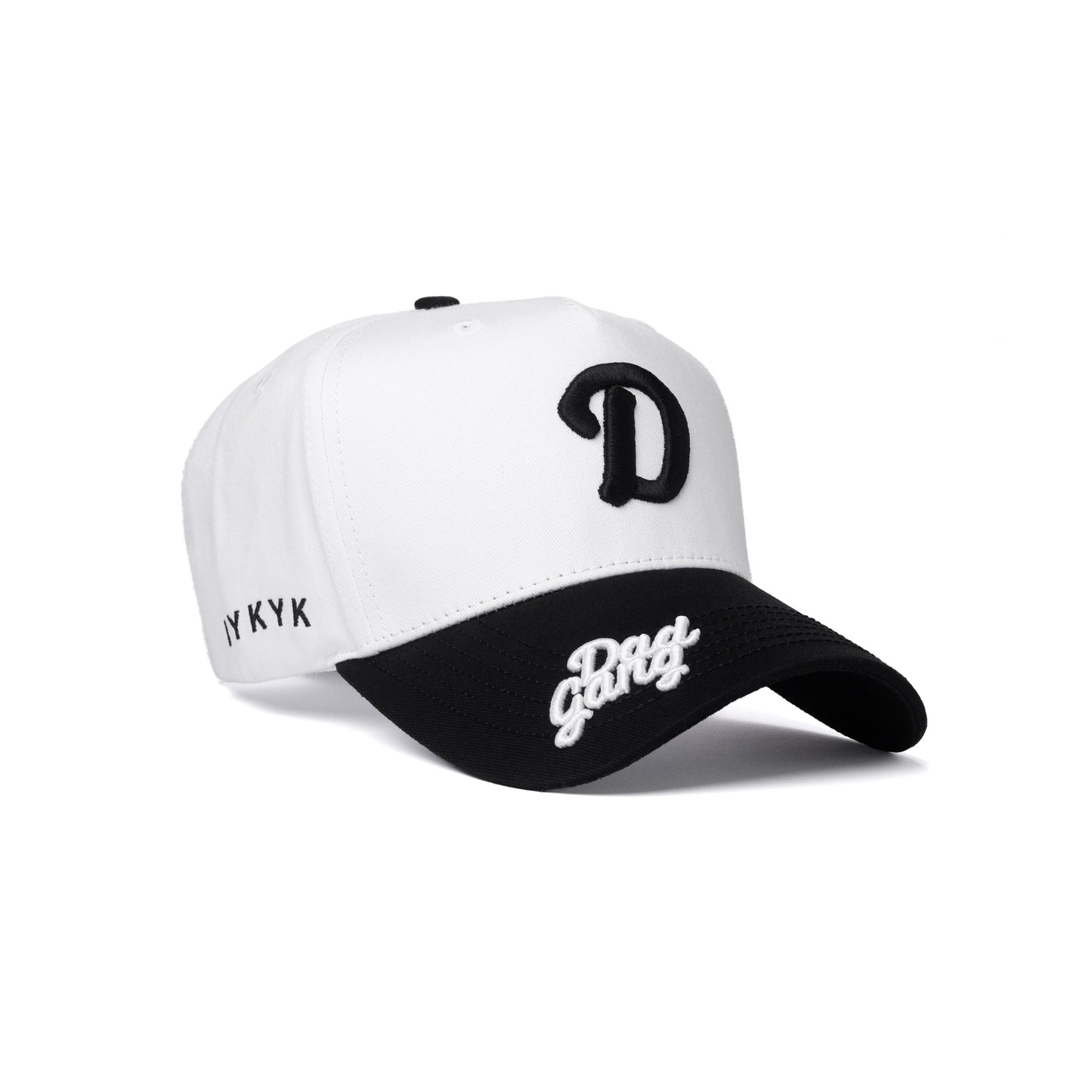 On The Brim - White/Black Logo
