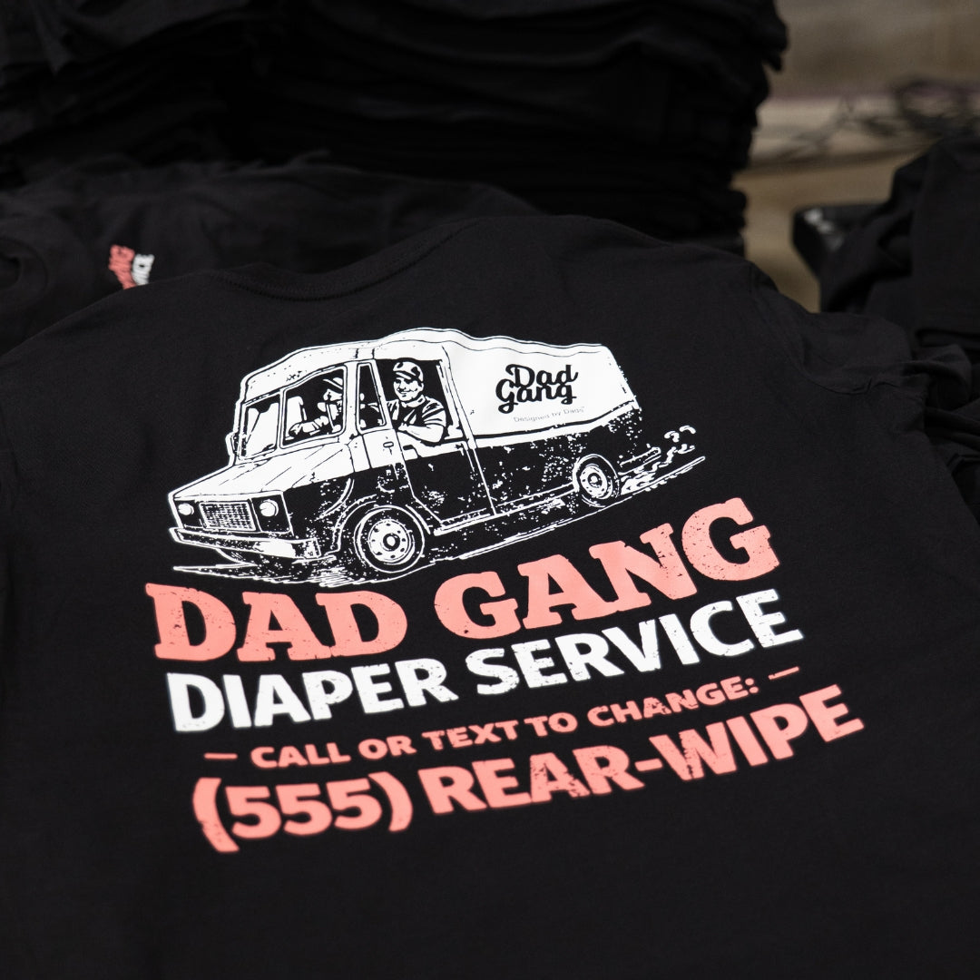 DG Tee - Diaper Service Black