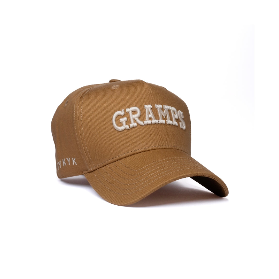 Gramps Hat (Brown/Cream)