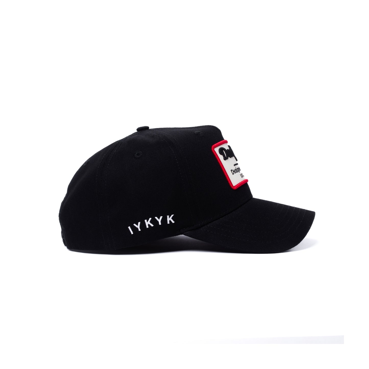 The Garage Hat - Black/Red/Cream