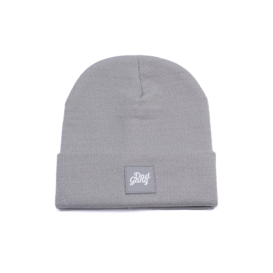 Dad Gang Logo Breanie - Gray