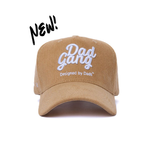 CORDADROY LOGO - Tan/White