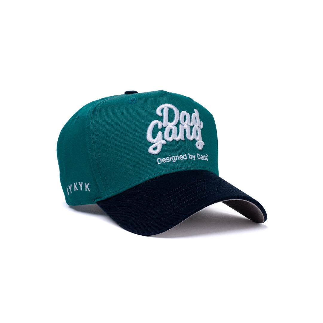 The Pacific - Teal and Navy Logo Hat