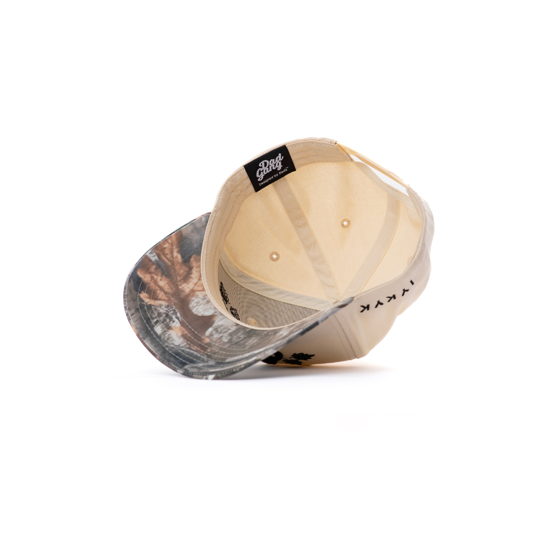 Leaf it to Dad Hat (Cream/Camo)