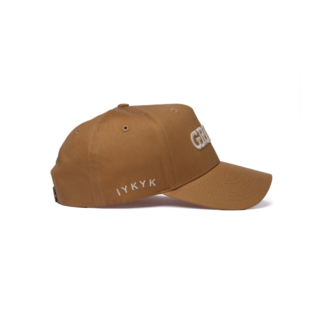 Gramps Hat (Brown/Cream)