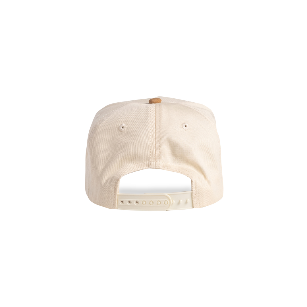 Suede Script Snapback